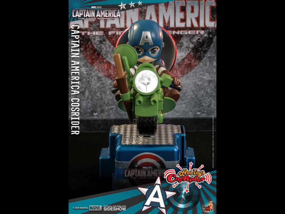 Captain America: The First Avenger CosRider Captain America & Motorcycle Set Gallery Image 7