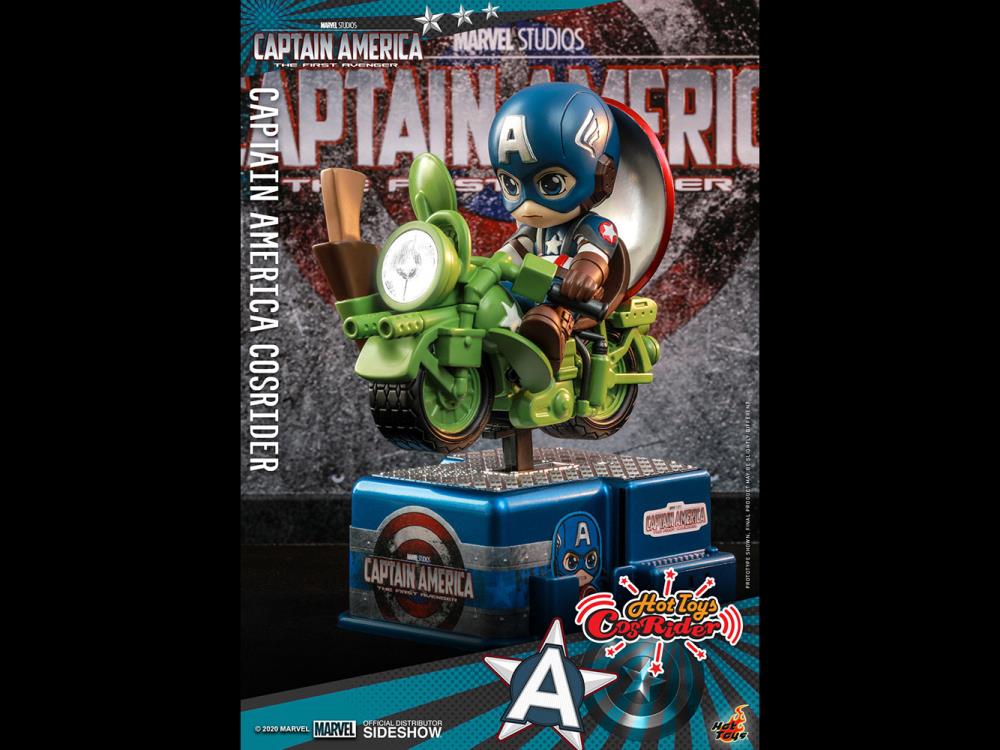 Captain America: The First Avenger CosRider Captain America & Motorcycle Set Gallery Image 5