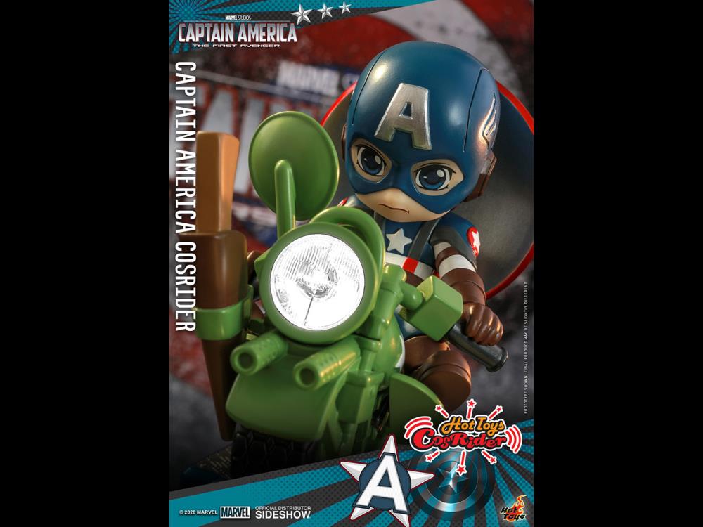 Captain America: The First Avenger CosRider Captain America & Motorcycle Set Gallery Image 3