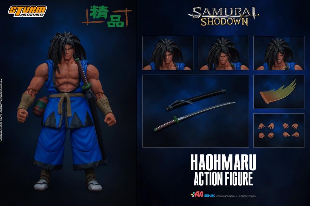 Samurai Shodown Haohmaru Limited Edition 1/12 Scale Action Figure Gallery Image 3