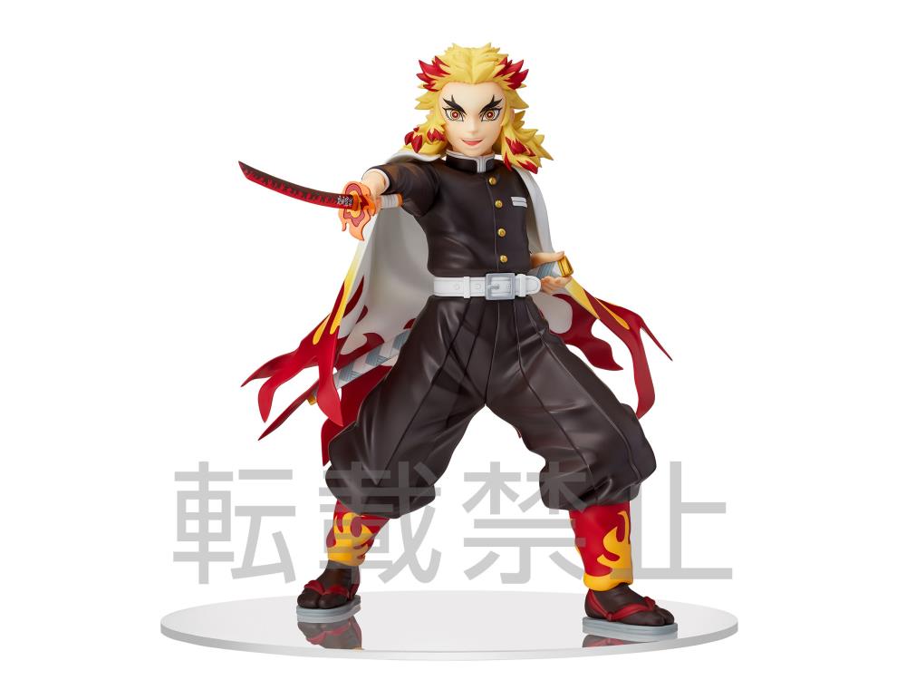 Demon Slayer: Kimetsu no Yaiba Kyojuro Rengoku Super Premium Figure Gallery Image 4