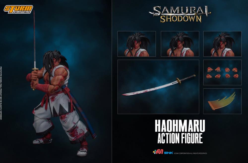Samurai Shodown Haohmaru (Bloody Ver.) 1/12 Scale Figure Gallery Image 3