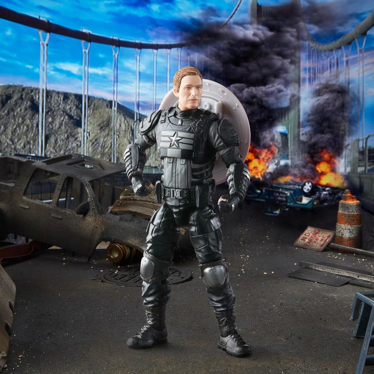 Marvel's Avengers Marvel Legends Captain America Action Figure (Joe Fixit BAF) Gallery Image 9