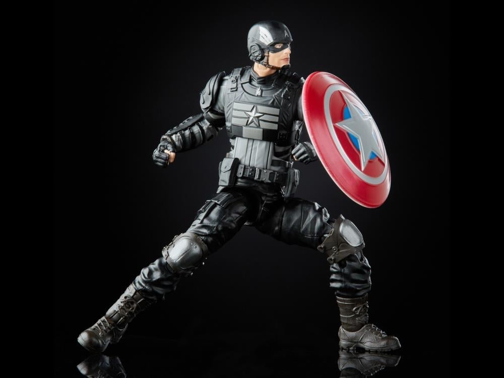 Marvel's Avengers Marvel Legends Captain America Action Figure (Joe Fixit BAF) Gallery Image 3