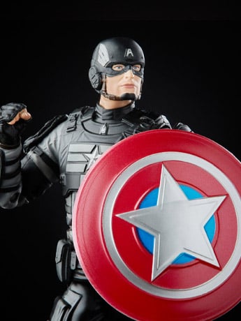 Marvel's Avengers Marvel Legends Captain America Action Figure (Joe Fixit BAF) Gallery Image 2