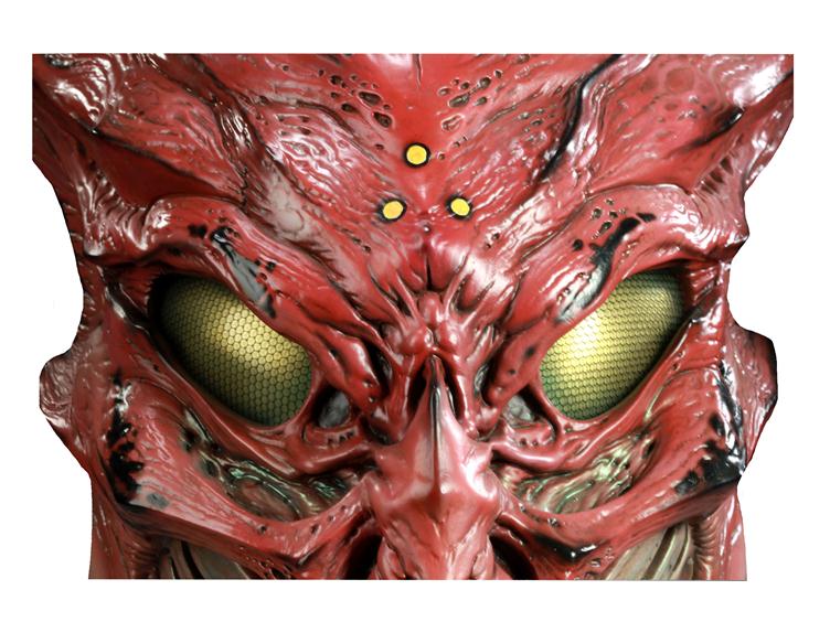 Ceremonial Predator Mask Prop Replica Gallery Image 2