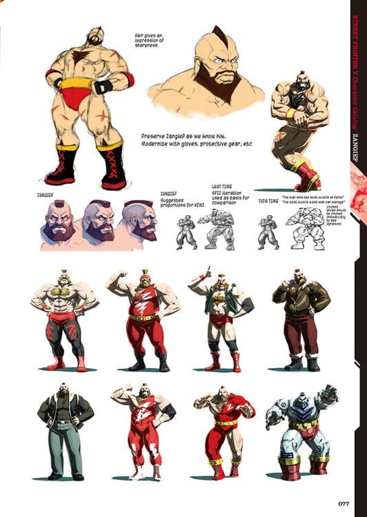 How to Make Capcom Fighting Characters: Street Fighter Character Design Gallery Image 5
