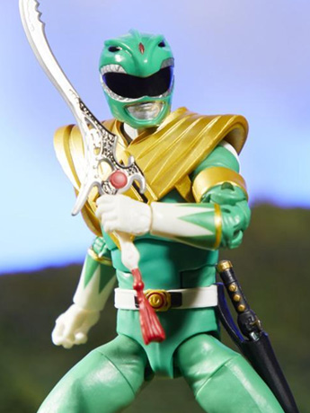 Mighty Morphin Power Rangers Lightning Collection Green Ranger Gallery Image 2