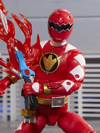 Power Rangers Dino Thunder Lightning Collection Red Ranger Gallery Image 2