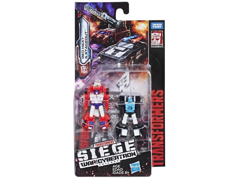 Transformers War for Cybertron: Siege Micromaster Red Heat and Stakeout Two-Pack Gallery Image 5