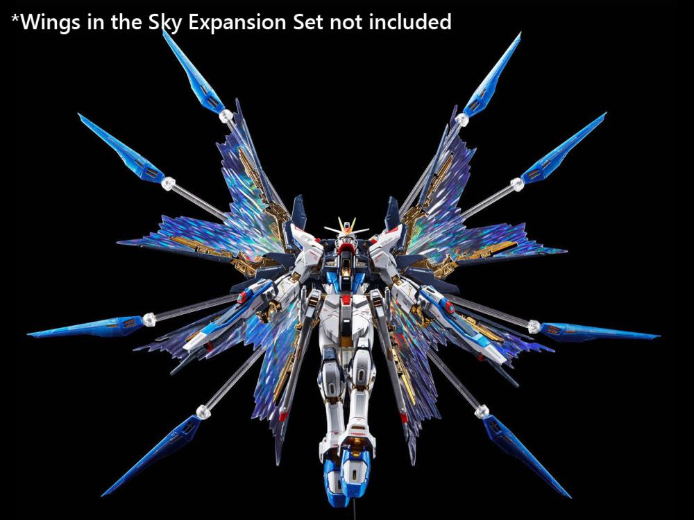 Mobile Suit Gundam SEED Destiny RG Strike Freedom Gundam (Titanium Finish) 1/144 Scale Exclusive Model Kit Gallery Image 10