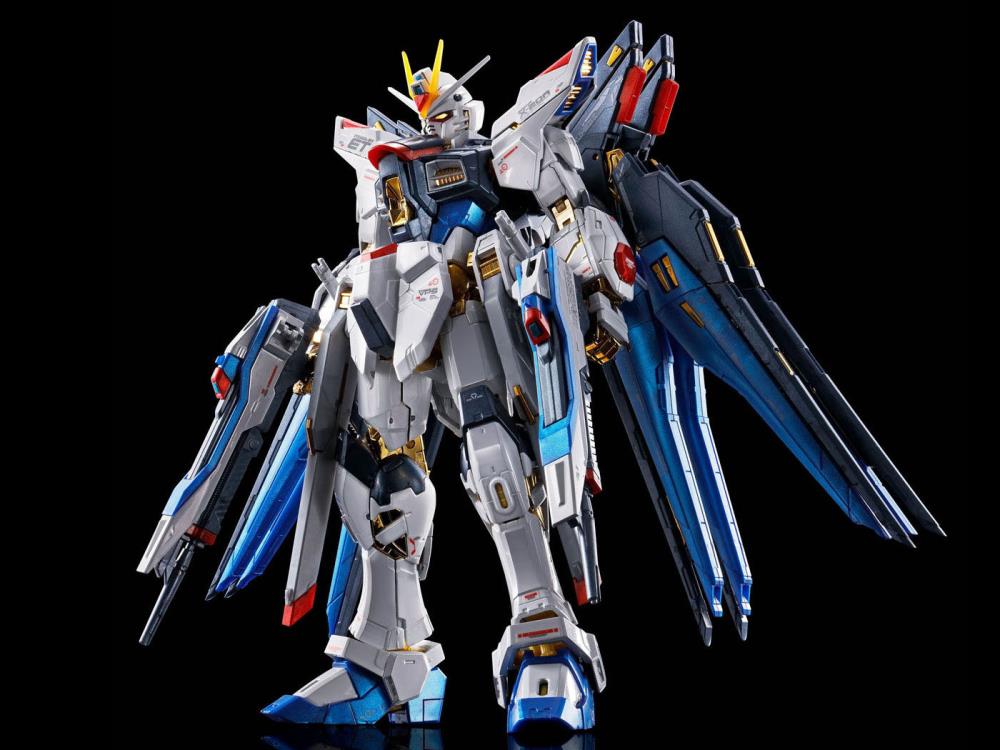 Mobile Suit Gundam SEED Destiny RG Strike Freedom Gundam (Titanium Finish) 1/144 Scale Exclusive Model Kit Gallery Image 5