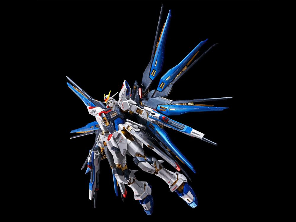 Mobile Suit Gundam SEED Destiny RG Strike Freedom Gundam (Titanium Finish) 1/144 Scale Exclusive Model Kit Gallery Image 6