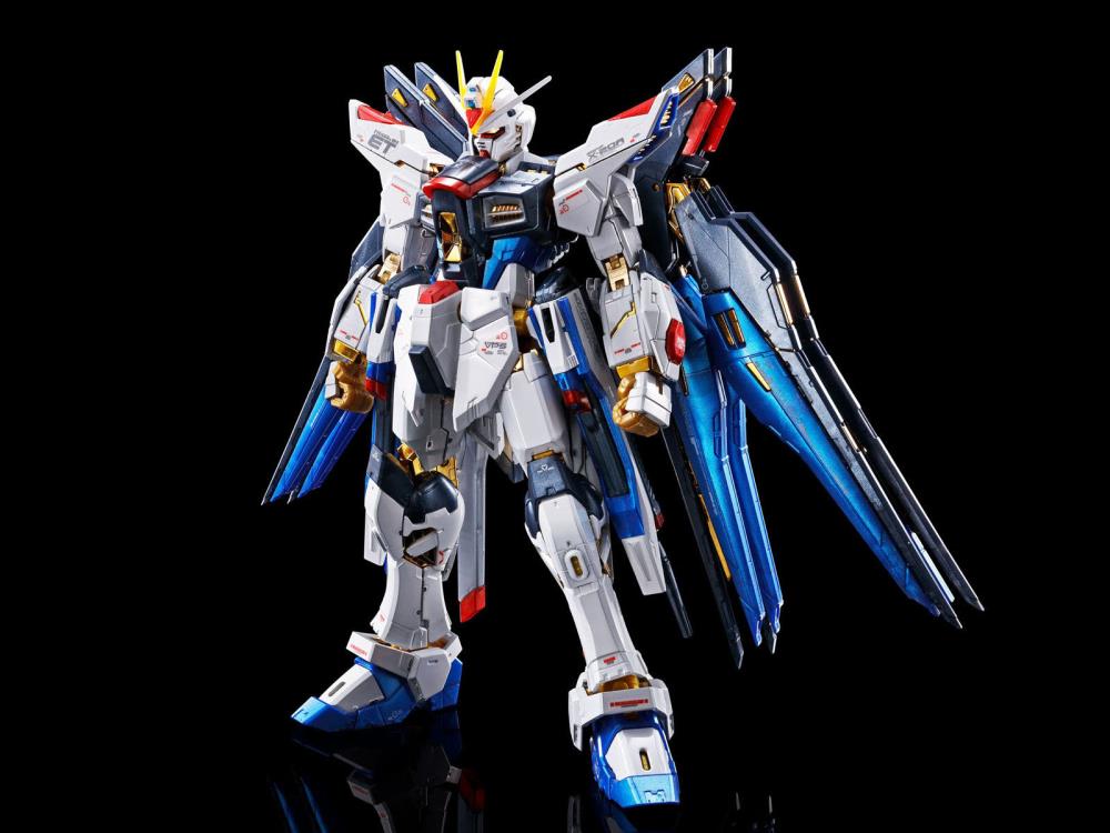 Mobile Suit Gundam SEED Destiny RG Strike Freedom Gundam (Titanium Finish) 1/144 Scale Exclusive Model Kit Gallery Image 3
