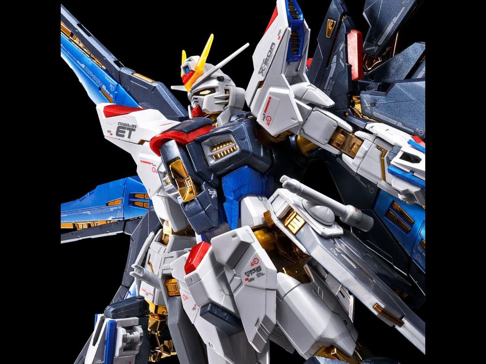 Mobile Suit Gundam SEED Destiny RG Strike Freedom Gundam (Titanium Finish) 1/144 Scale Exclusive Model Kit Gallery Image 11