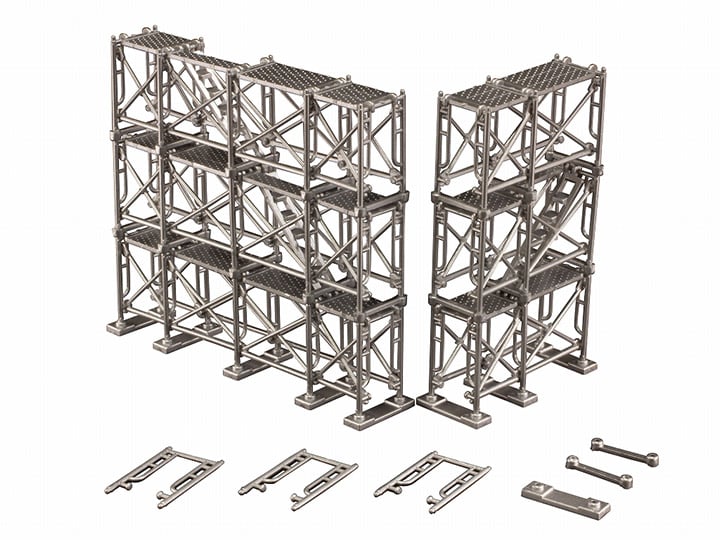 Scaffolding Non-Scale Model Kit Gallery Image 1
