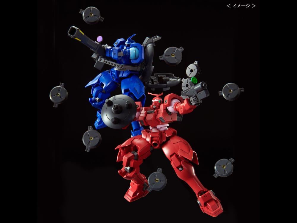 Mobile Suit Gundam Wing HGAC Vayeate & Mercurius Exclusive 1/144 Scale Model Kit Set Gallery Image 8