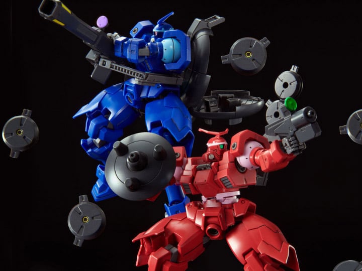 Mobile Suit Gundam Wing HGAC Vayeate & Mercurius Exclusive 1/144 Scale Model Kit Set Gallery Image 1