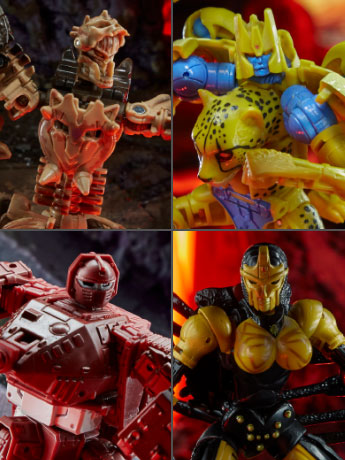 Transformers War for Cybertron: Kingdom Deluxe Set of 4 Figures Gallery Image 2