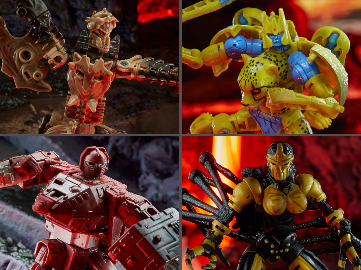 Transformers War for Cybertron: Kingdom Deluxe Set of 4 Figures Gallery Image 1