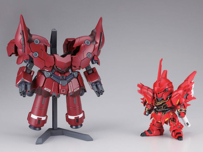 Mobile Suit Gundam Unicorn BB Senshi #392 NZ-999 Neo Zeong Model Kit Gallery Image 3