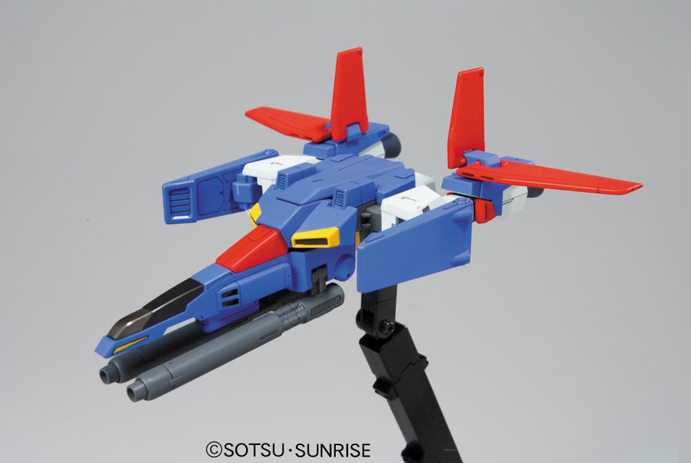 Mobile Suit Gundam ZZ HGUC MSZ-010 ZZ Gundam 1/144 Scale Model Kit Gallery Image 9