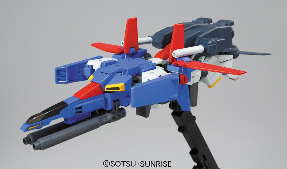 Mobile Suit Gundam ZZ HGUC MSZ-010 ZZ Gundam 1/144 Scale Model Kit Gallery Image 5