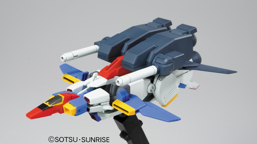 Mobile Suit Gundam ZZ HGUC MSZ-010 ZZ Gundam 1/144 Scale Model Kit Gallery Image 8