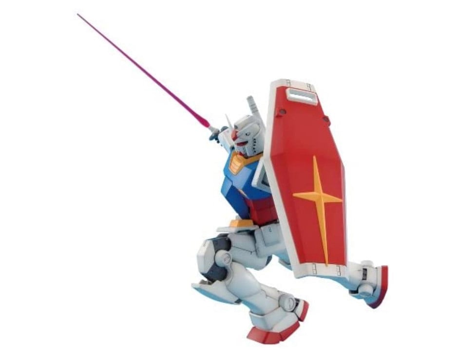 Mobile Suit Gundam MG RX-78-2 Gundam (Ver. 2.0) 1/100 Scale Model Kit Gallery Image 6