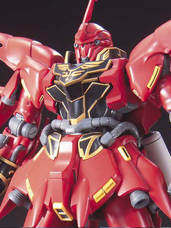 Mobile Suit Gundam Unicorn HGUC MSN-06S Sinanju 1/144 Scale Model Kit Gallery Image 2