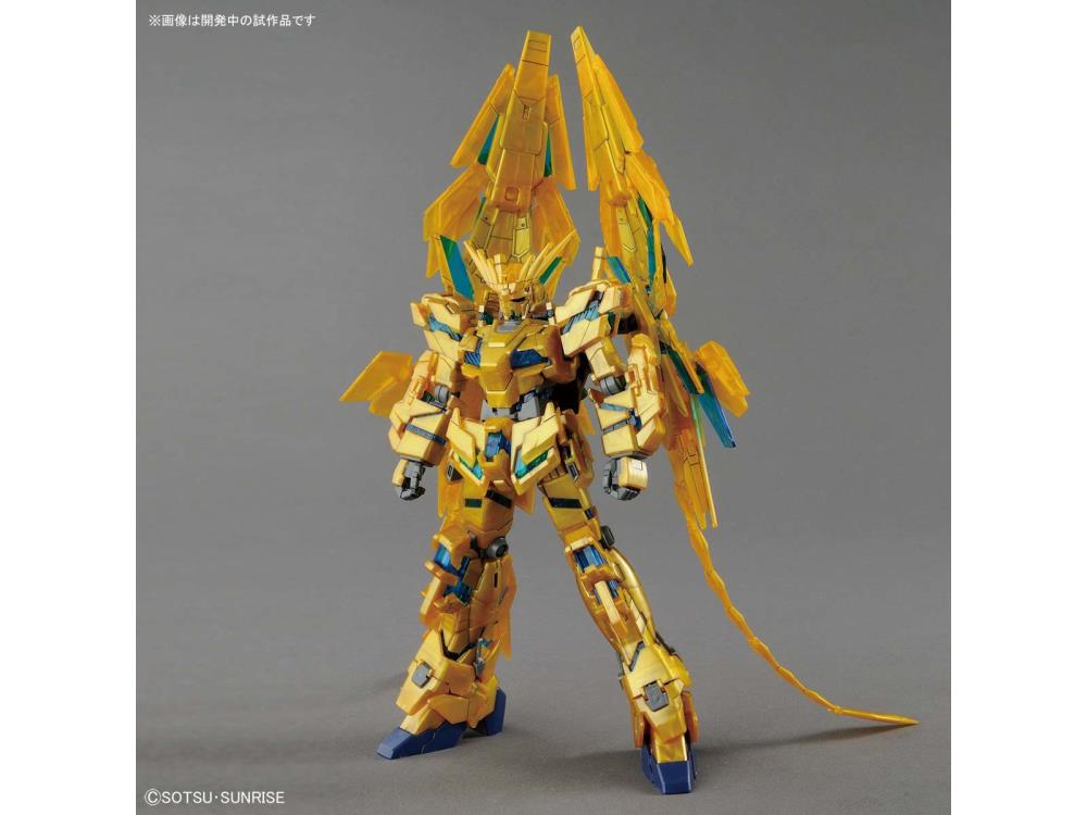 Mobile Suit Gundam Narrative HGUC RX-0 Unicorn Gundam 03 Phenex (Destroy Mode Narrative Ver.) 1/144 Scale Model Kit Gallery Image 3