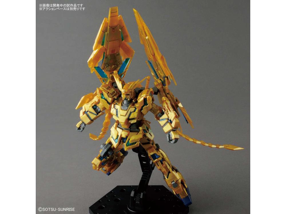 Mobile Suit Gundam Narrative HGUC RX-0 Unicorn Gundam 03 Phenex (Destroy Mode Narrative Ver.) 1/144 Scale Model Kit Gallery Image 6