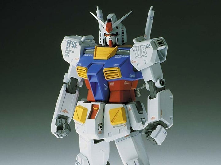 Mobile Suit Gundam MG RX-78-2 Gundam (Ver. Ka) 1/100 Scale Model Kit Gallery Image 1