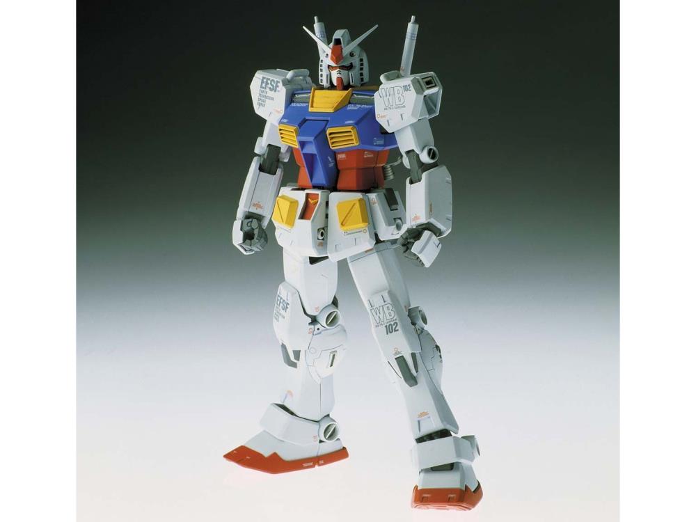 Mobile Suit Gundam MG RX-78-2 Gundam (Ver. Ka) 1/100 Scale Model Kit Gallery Image 4