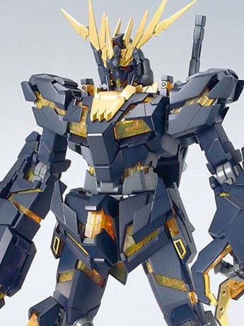 Mobile Suit Gundam Unicorn MG RX-0 Unicorn Gundam 02 Banshee 1/100 Scale Model Kit Gallery Image 2