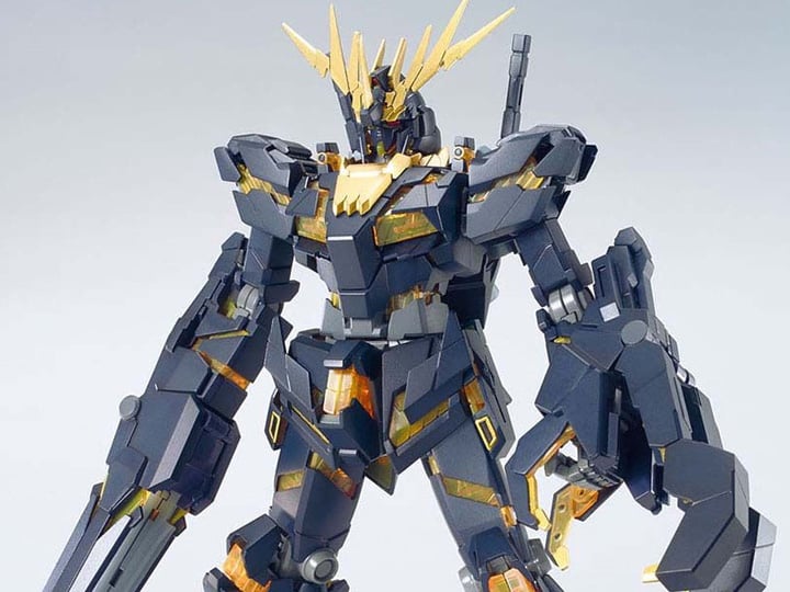 Mobile Suit Gundam Unicorn MG RX-0 Unicorn Gundam 02 Banshee 1/100 Scale Model Kit Gallery Image 1