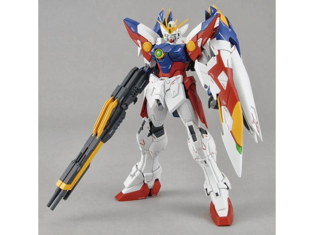 Gundam Wing: Endless Waltz MG Wing Gundam Proto Zero EW (Endless Waltz) 1/100 Scale Model Kit Gallery Image 3