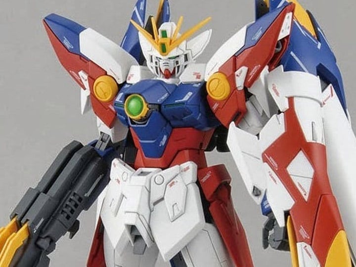 Gundam Wing: Endless Waltz MG Wing Gundam Proto Zero EW (Endless Waltz) 1/100 Scale Model Kit Gallery Image 1