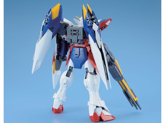 Gundam Wing: Endless Waltz MG Wing Gundam Proto Zero EW (Endless Waltz) 1/100 Scale Model Kit Gallery Image 5