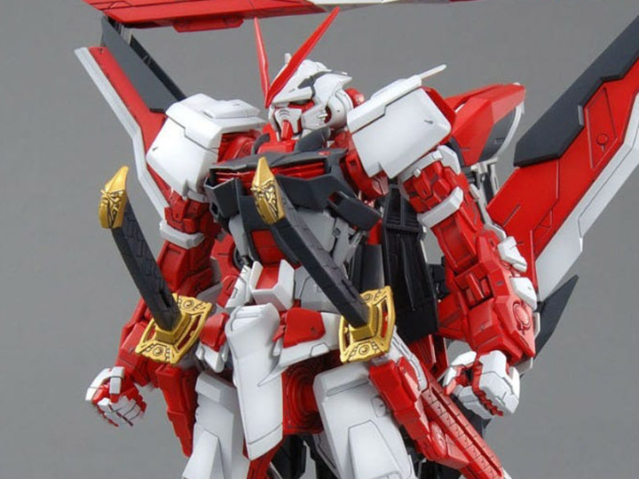 Mobile Suit Gundam SEED VS Astray MG Gundam Astray Red Frame Kai 1/100 Scale Model Kit Gallery Image 1