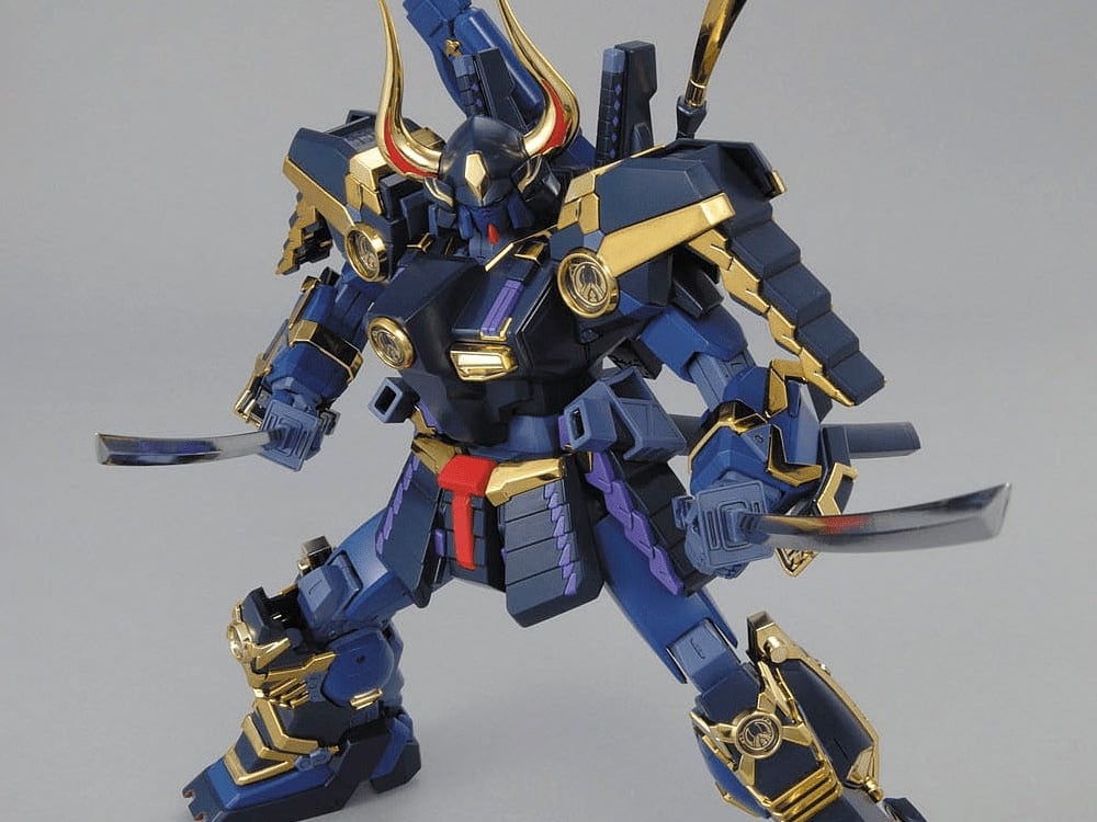 Dynasty Warriors: Gundam MG Musha Gundam Mk-II 1/100 Scale Model Kit Gallery Image 1