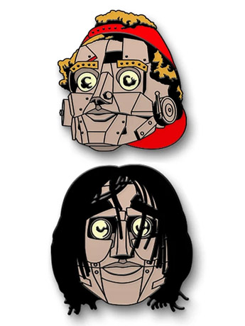 Bill and Ted's Bogus Journey Good Robot Replicas Lapel Pins Gallery Image 2