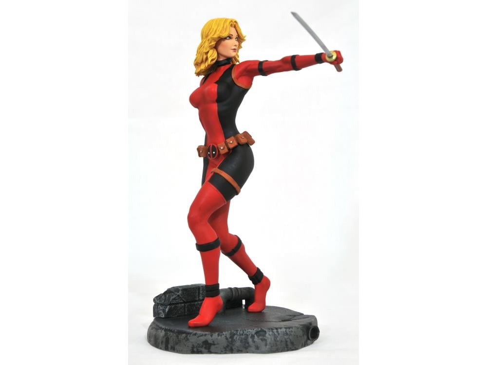 Marvel Gallery Lady Deadpool (Unmasked) NYCC 2020 Exclusive Figure Gallery Image 4