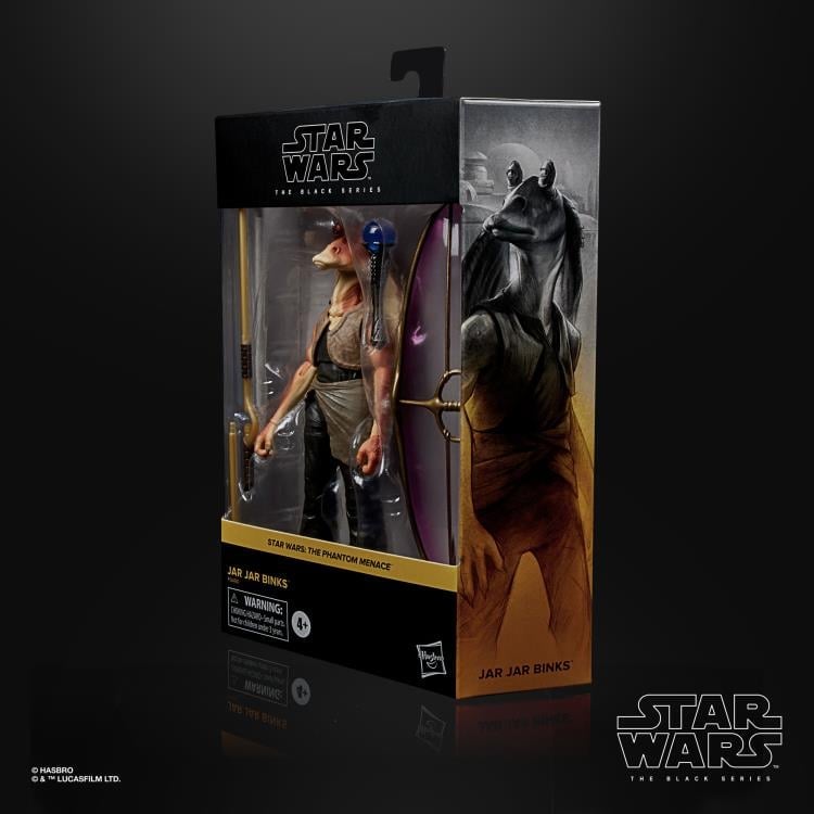 Star Wars: The Black Series 6" Deluxe Jar Jar Binks Gallery Image 9