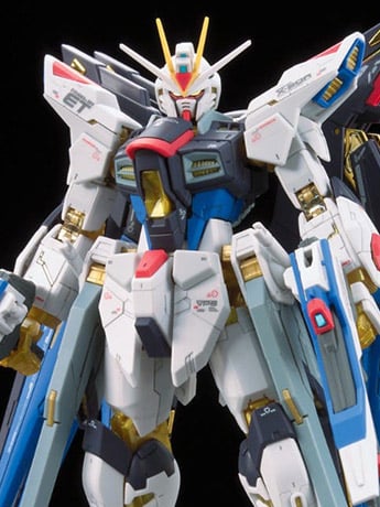 Mobile Suit Gundam SEED Destiny RG Strike Freedom Gundam 1/144 Scale Model Kit Gallery Image 2