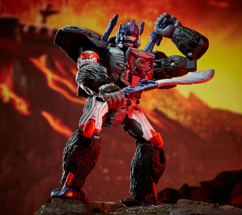 Transformers War for Cybertron: Kingdom Voyager Optimus Primal Gallery Image 6