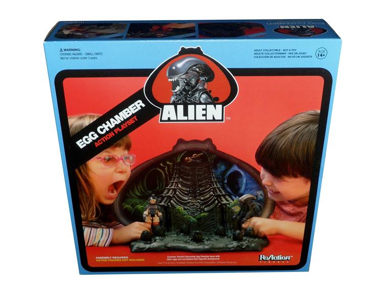 Alien ReAction Egg Chamber Playset (Blue Box) SDCC 2014 Exclusive Gallery Image 1