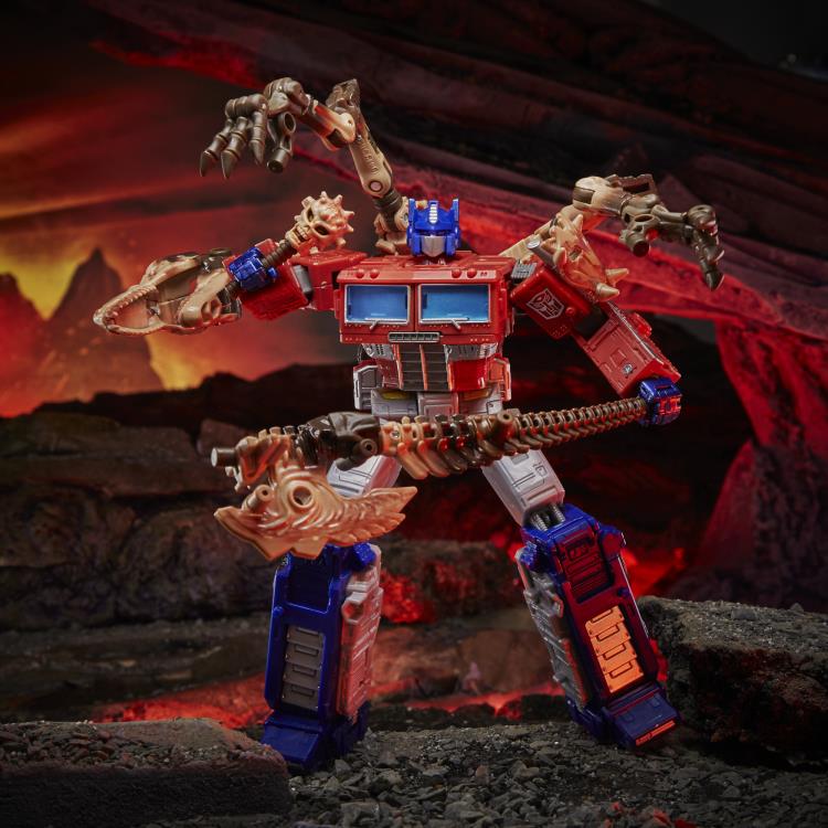 Transformers War for Cybertron: Kingdom Leader Optimus Prime Gallery Image 7