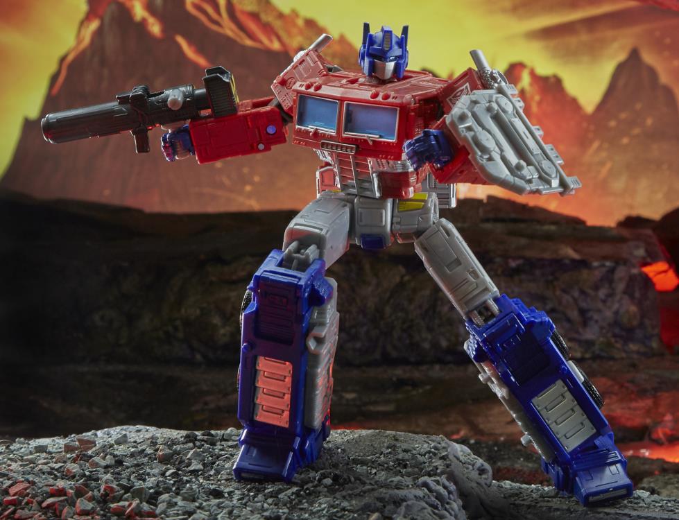 Transformers War for Cybertron: Kingdom Leader Optimus Prime Gallery Image 3