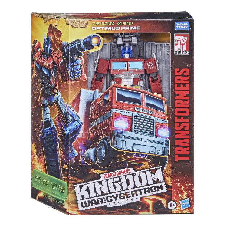 Transformers War for Cybertron: Kingdom Leader Optimus Prime Gallery Image 11